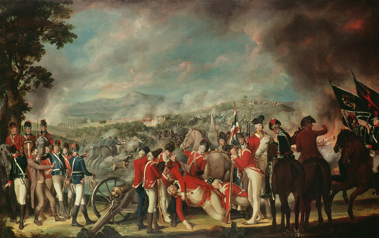 Slaget ved Ballinahinch, 13. juni 1798, ca. 1798 af Thomas Robinson