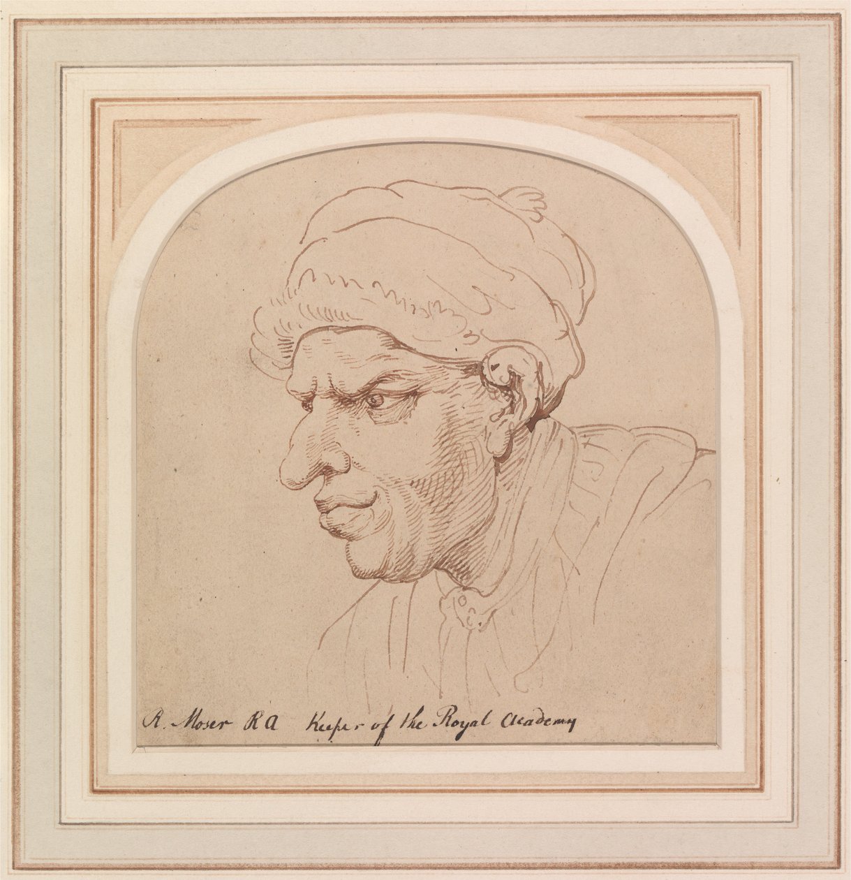 George Moser af Thomas Rowlandson