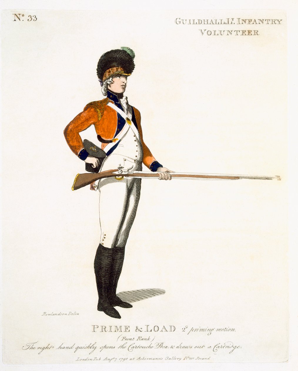 Guildhall Light Infantry Volunteer, plade 33 fra 