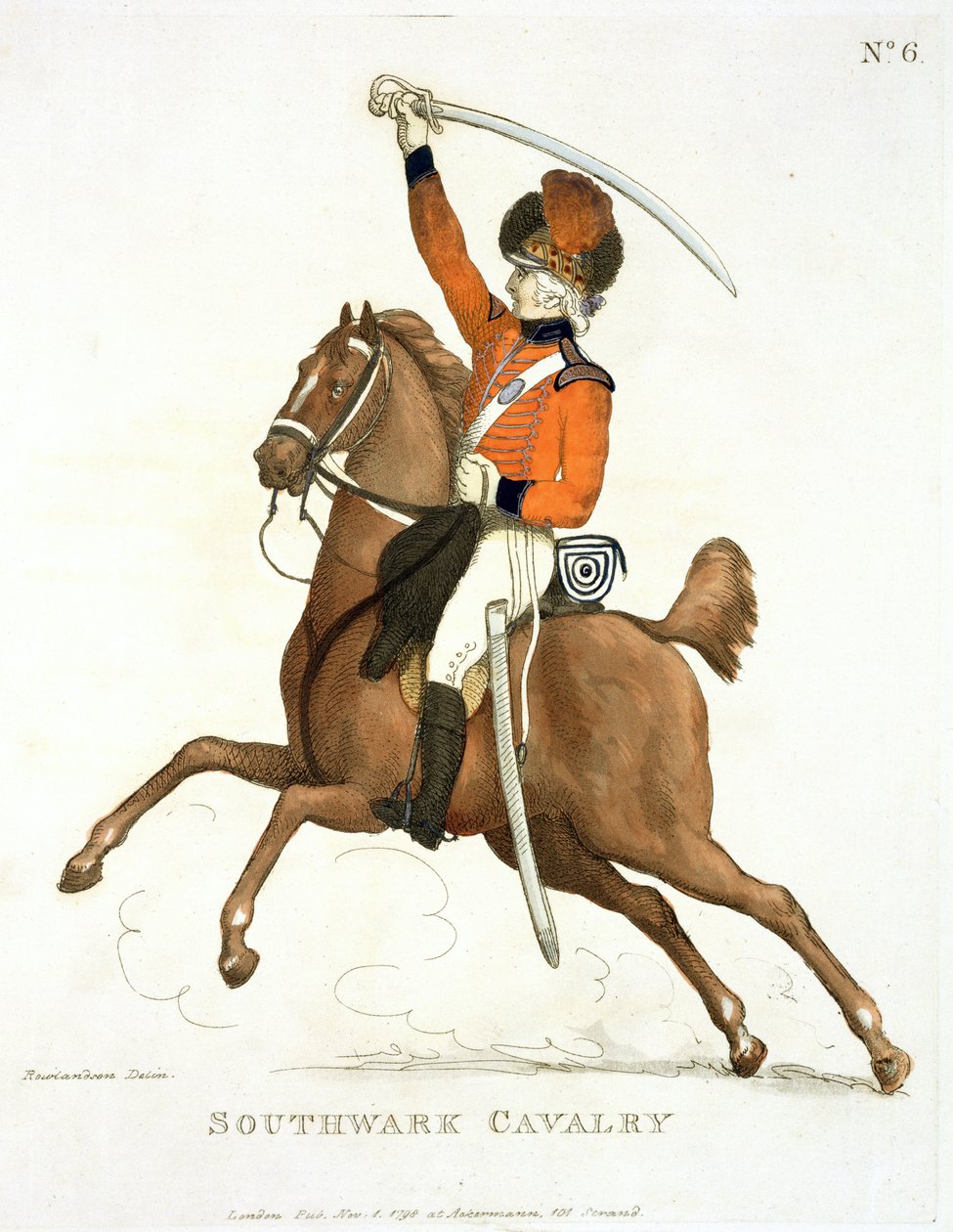 Southwark Cavalry Volunteer, plade 6 fra 