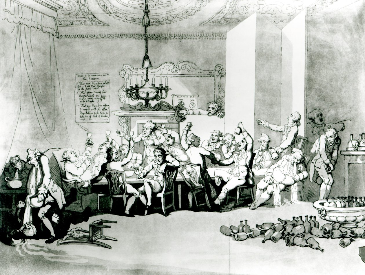 The Brilliants, 1801 af Thomas Rowlandson