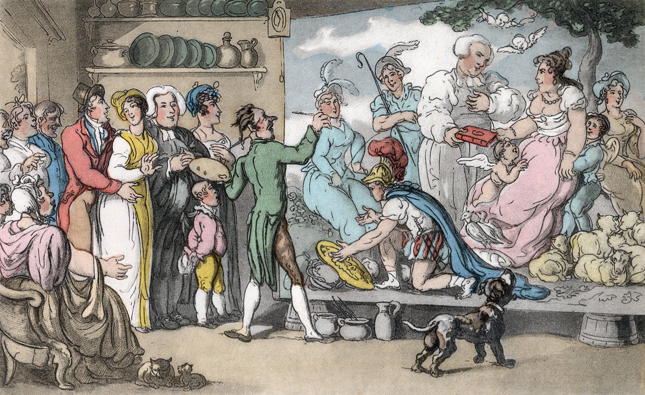 The Family Picture, illustration fra 