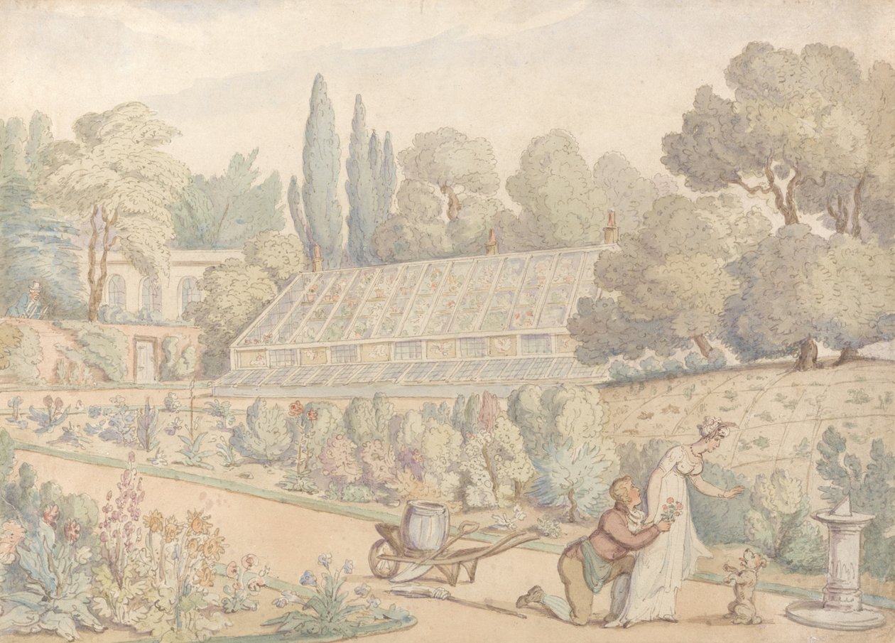 Gartnernes tilbud af Thomas Rowlandson