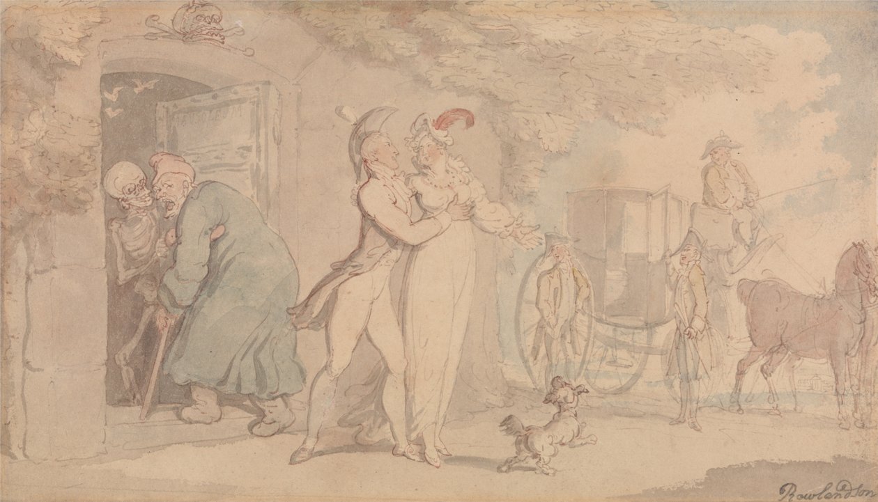 Mausoleet af Thomas Rowlandson