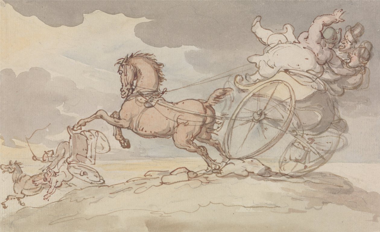 To koncerter i problemer af Thomas Rowlandson