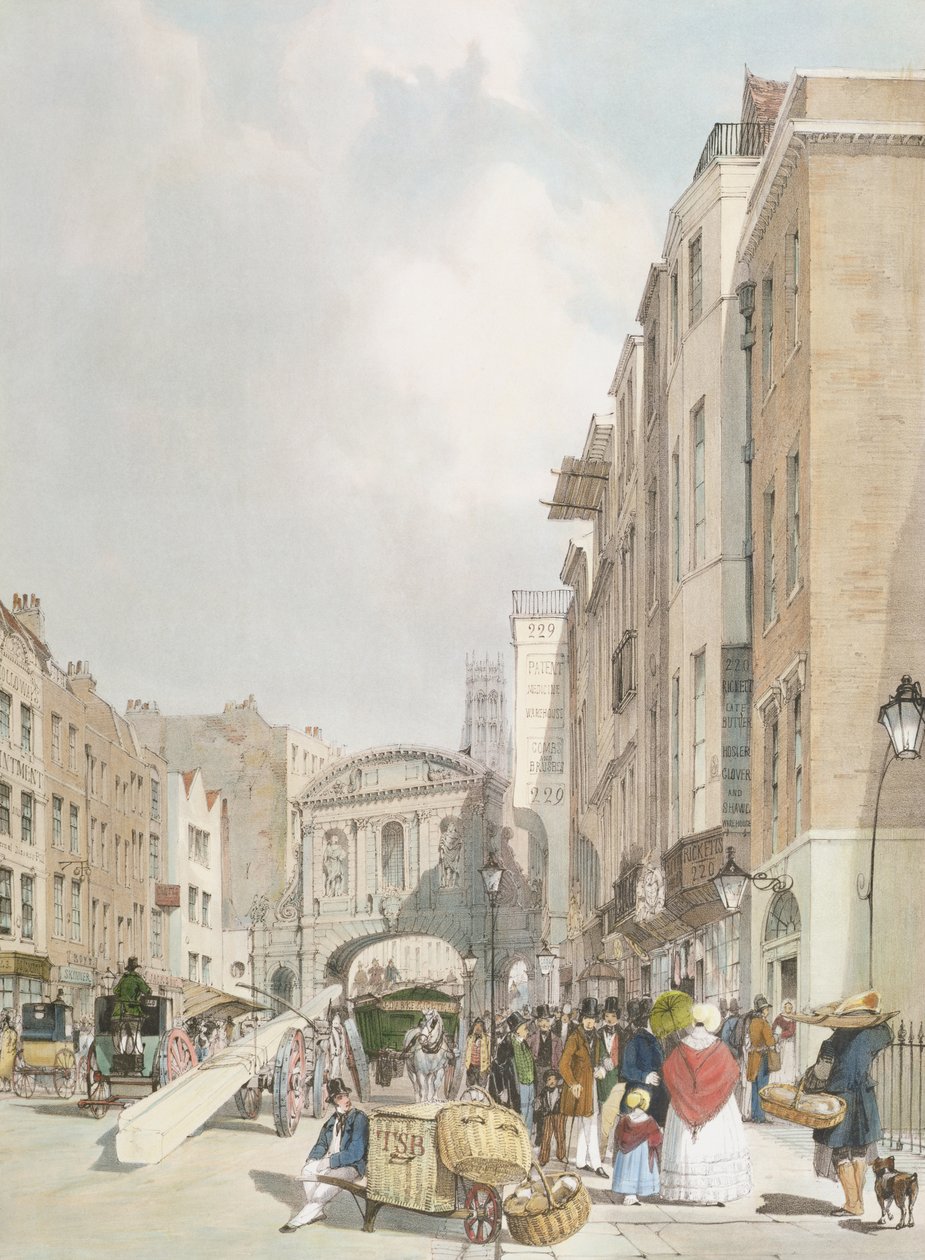 Temple Bar, fra Strand, fra 