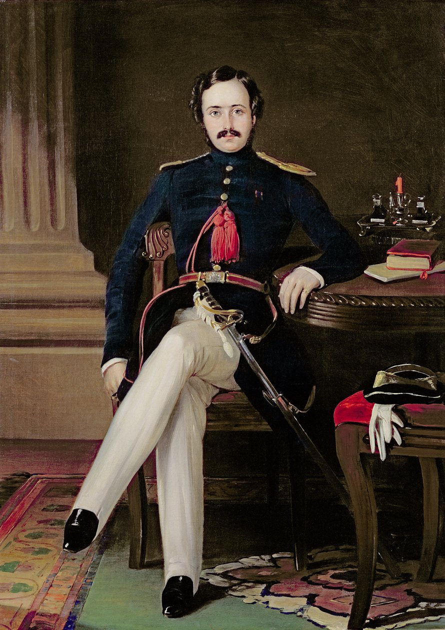 Brevet major Robert Cornelis Napier (1810-90), ca.1846-47 af Thomas Smart