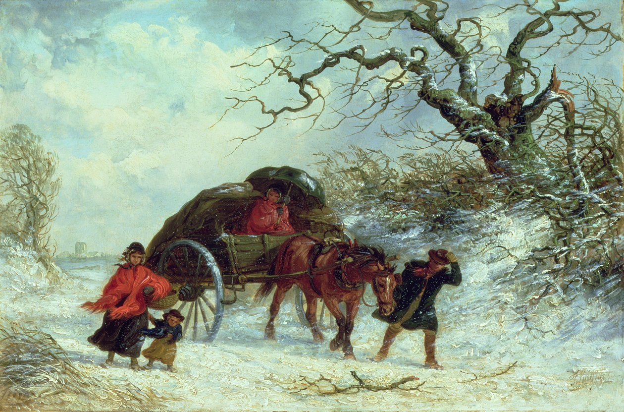 Carriers Cart - Vinter af Thomas Smythe
