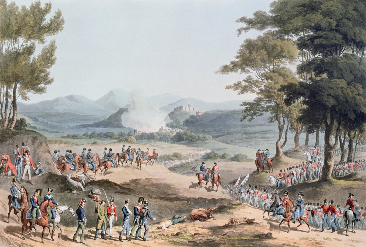 Landsbyen Pombal, graveret af C. Turner, 11. marts 1811 af Thomas Staunton St. Clair