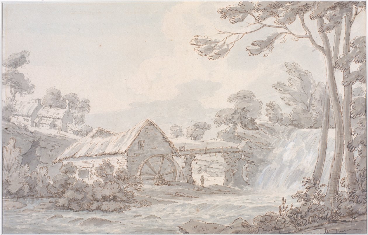 Beatham Mill (kropsfarve) af Thomas Sunderland
