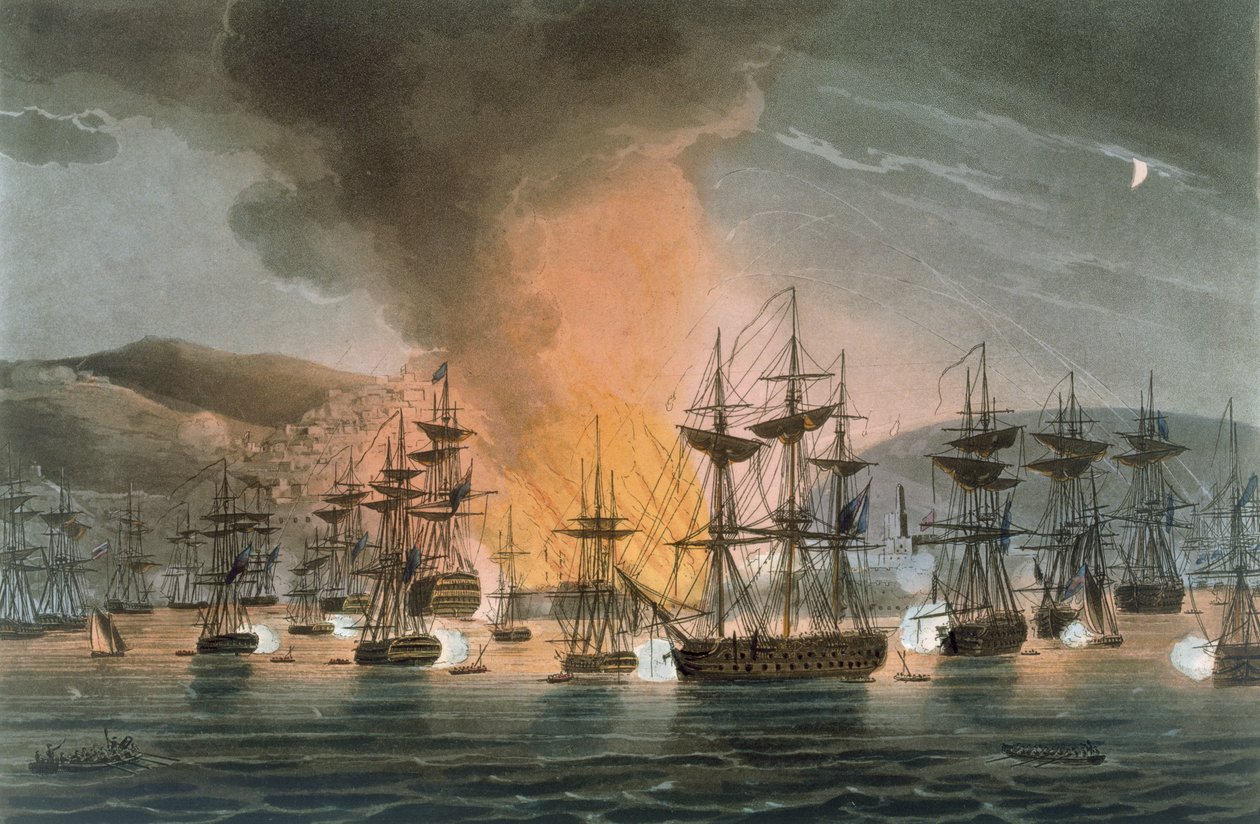 The Bombardment of Algier, 27. august 1816, fra 