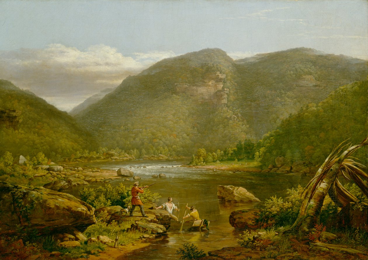 Kragereden, 1848 af Thomas Worthington Whittredge