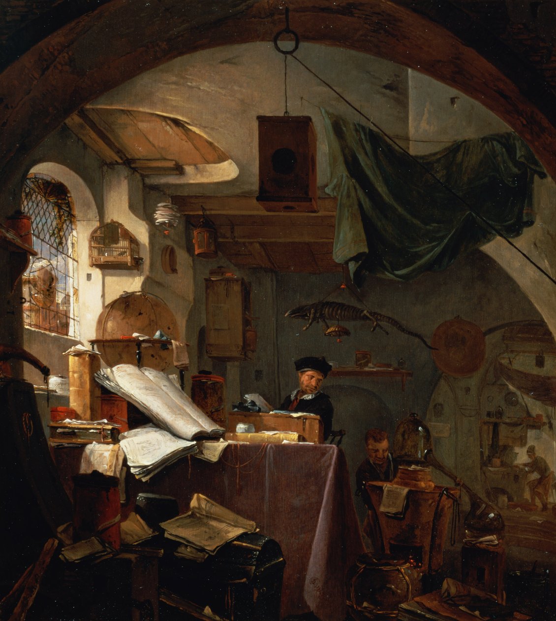 Alkymisten (olie) af Thomas Wyck