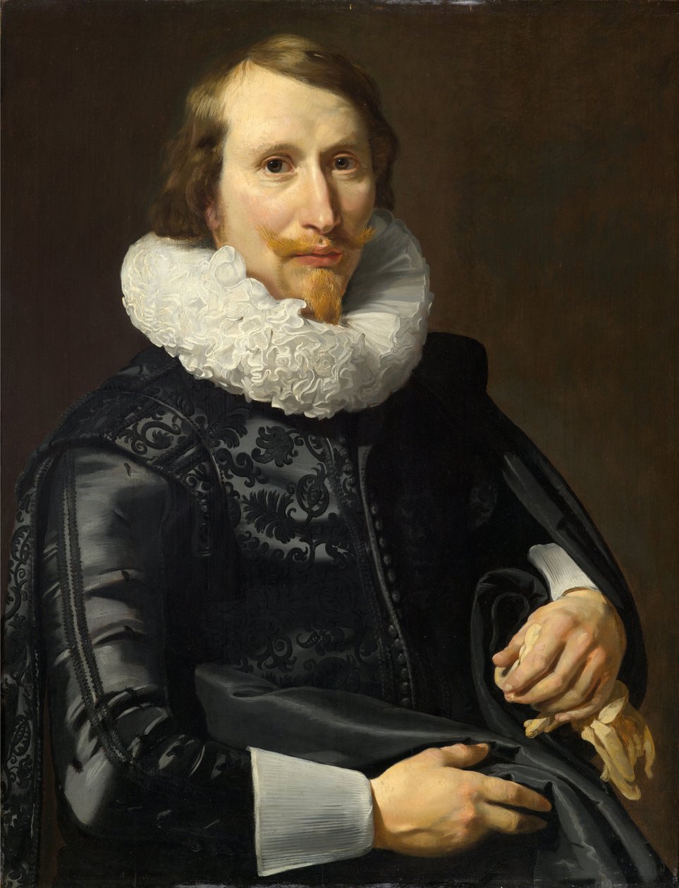 Portræt af en herre af Thomas de Keyser