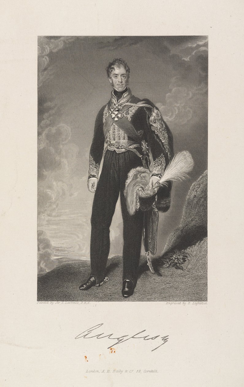Anglesey, Henry William Paget af Thomas (after) Lawrence