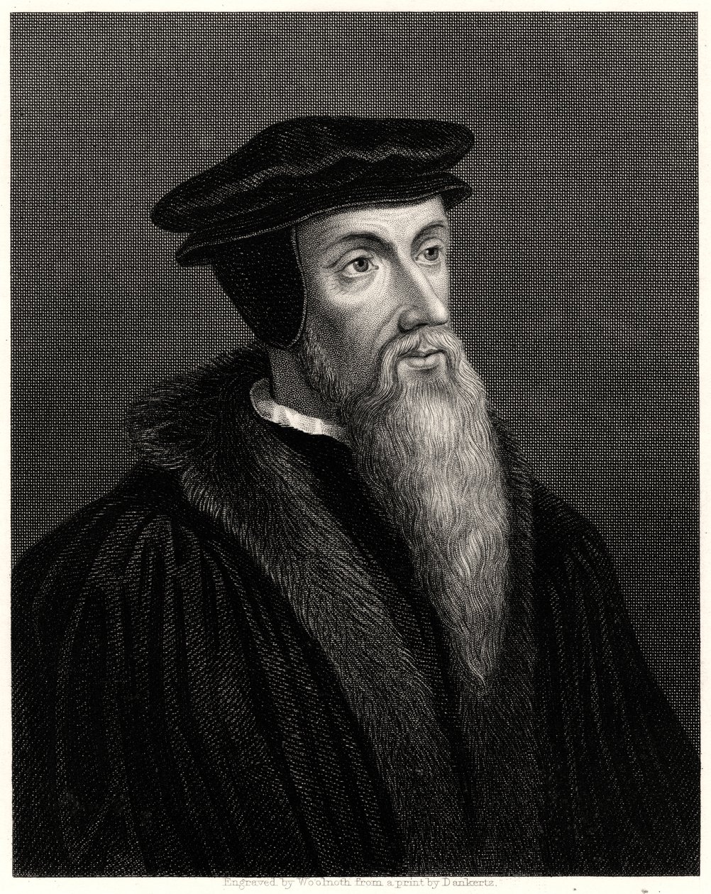 Calvin, 1800-tallet af Thomas A. Woolnoth