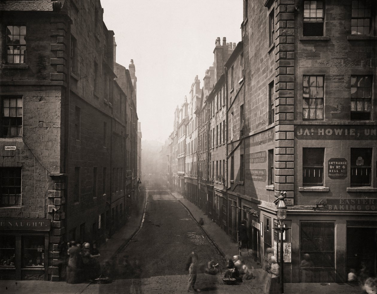 Bell Street, Glasgow, Skotland af Thomas Annan