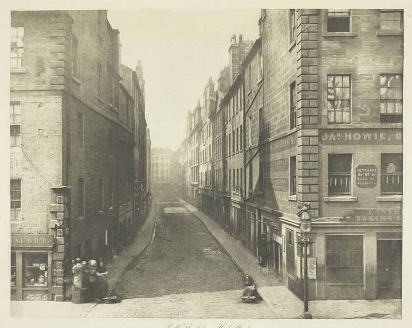 Bell Street fra High Street af Thomas Annan