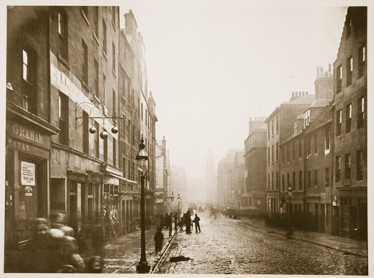 High Street, Glasgow, ca. 1878 af Thomas Annan