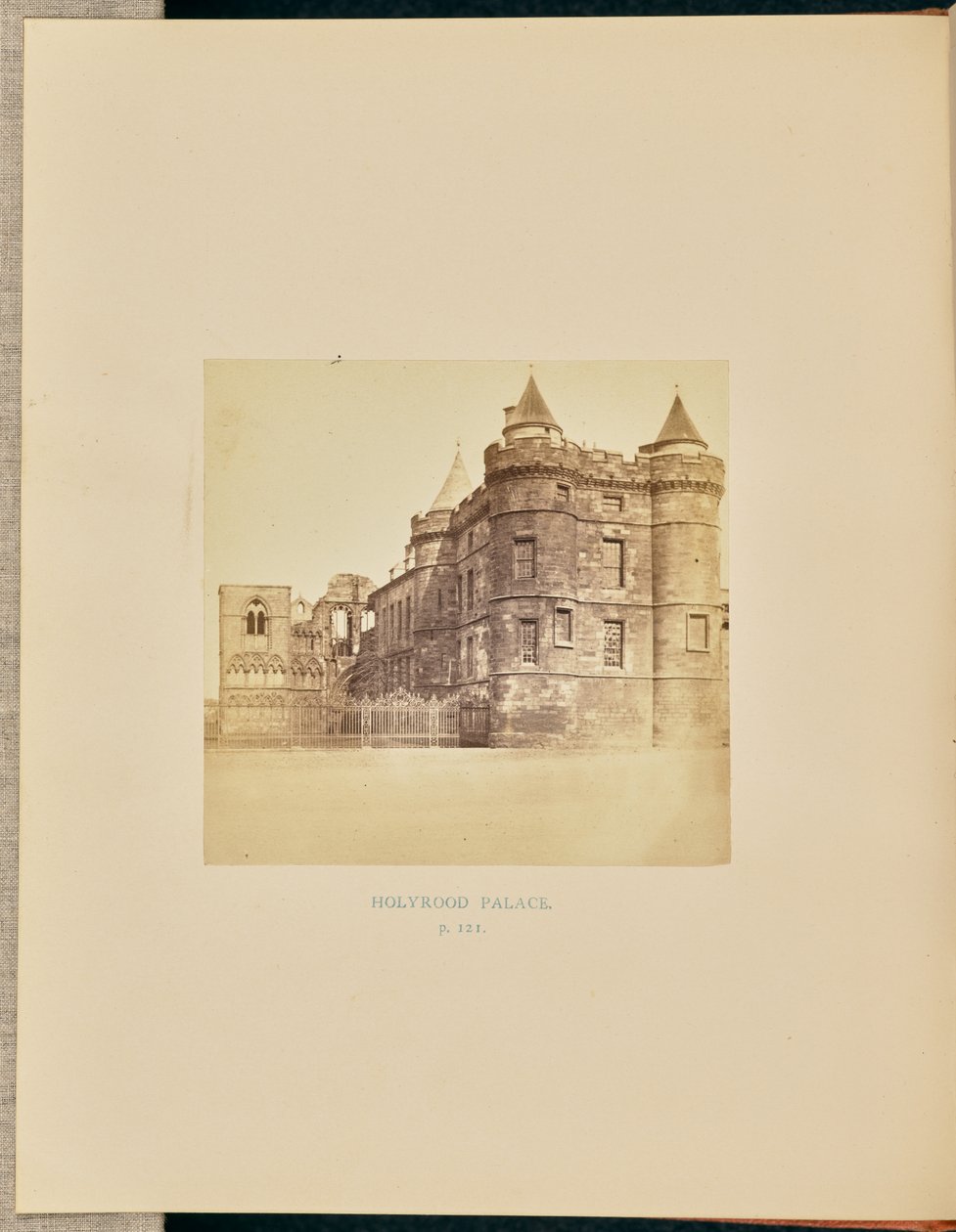 Holyrood Palace af Thomas Annan