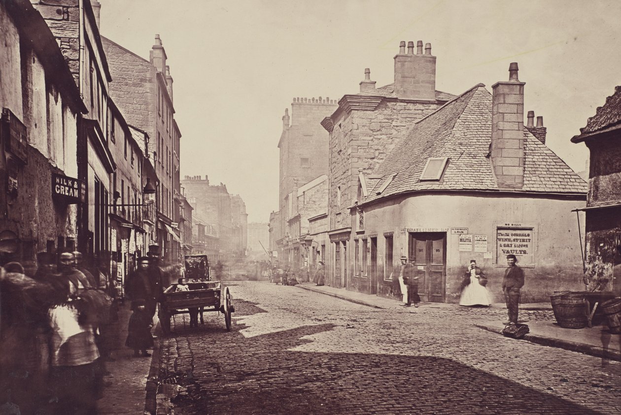 Main Street, Gorbals, set mod nord. af Thomas Annan