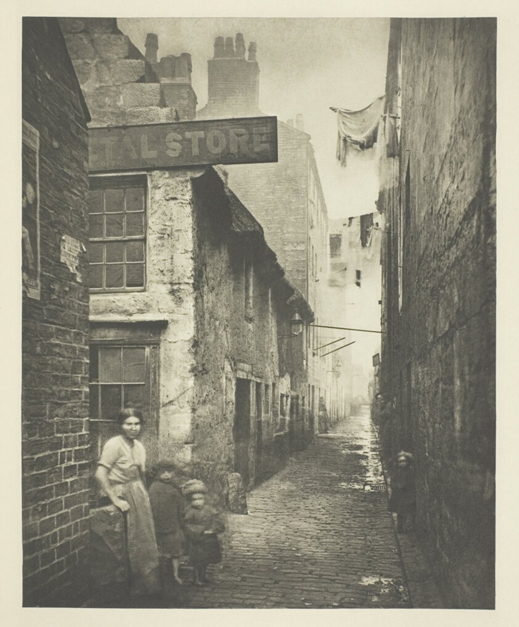 Old Vennel ved High Street af Thomas Annan