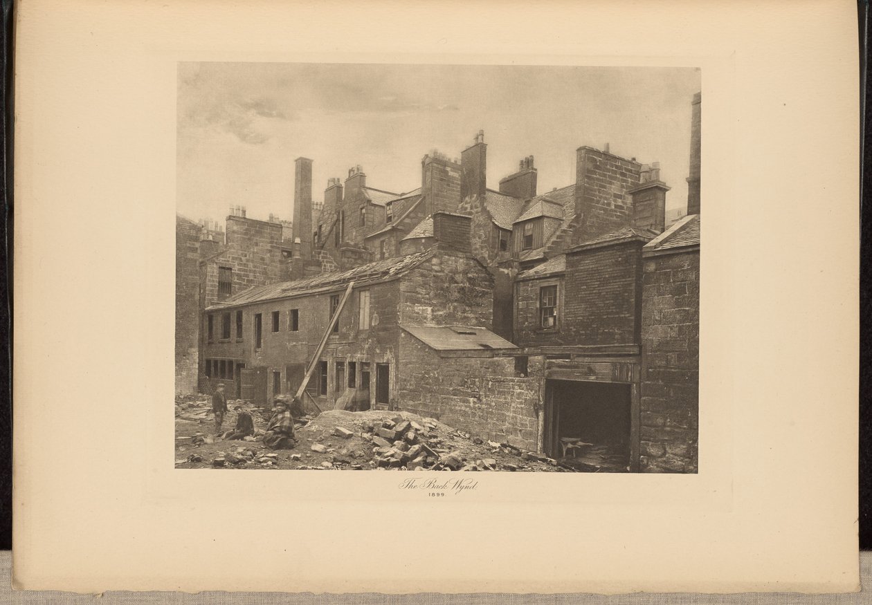 The Back Wynd af Thomas Annan