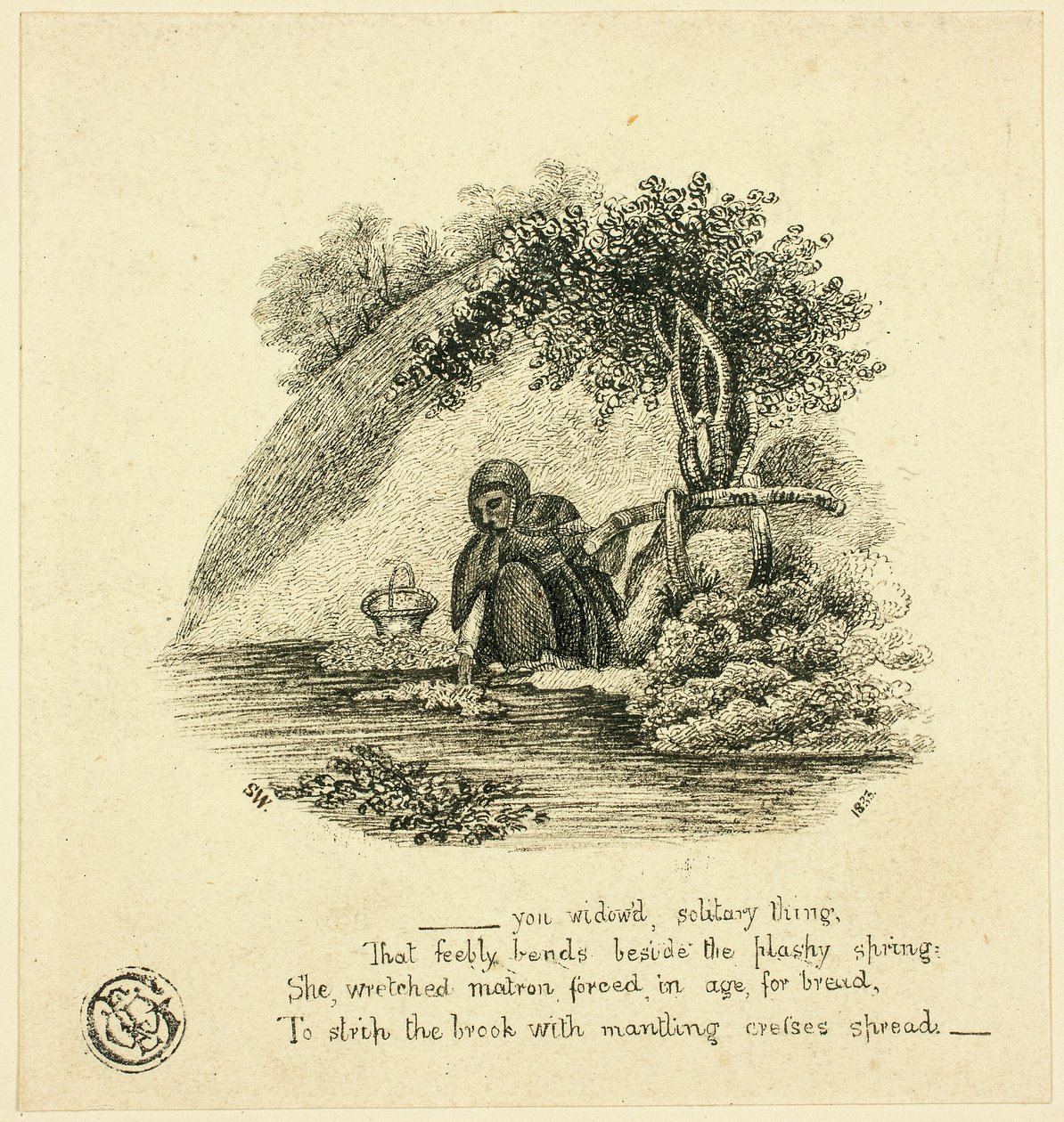 ...du enke og ensomme ting af Thomas Bewick
