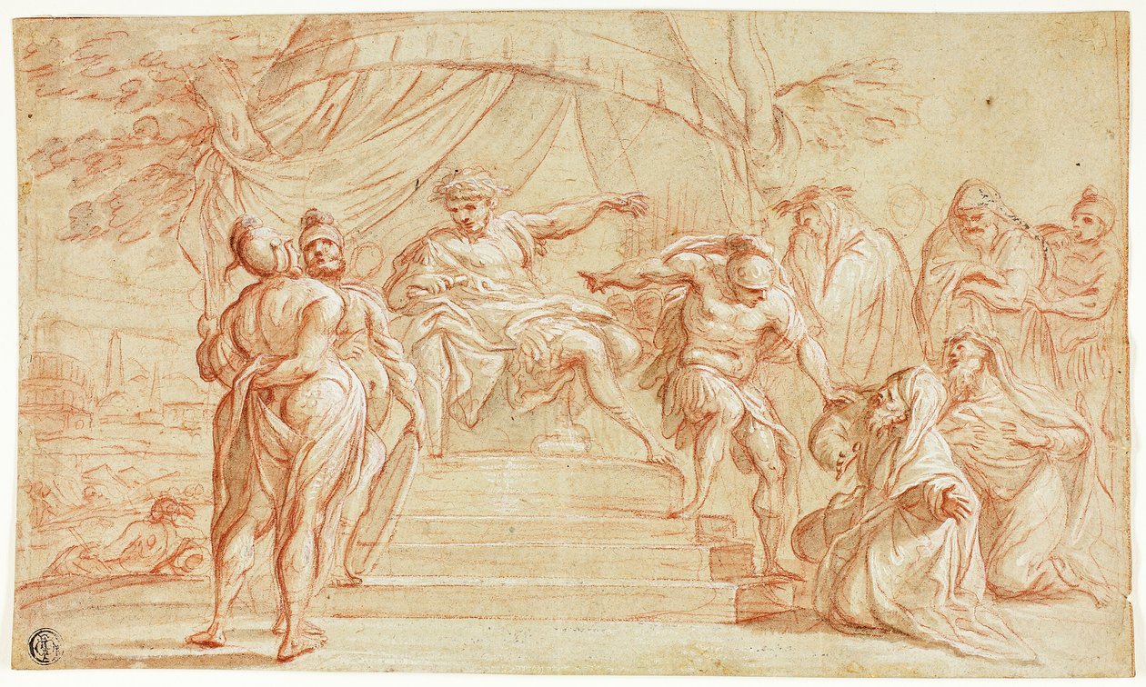 Scene fra romersk historie af Thomas Blanchet