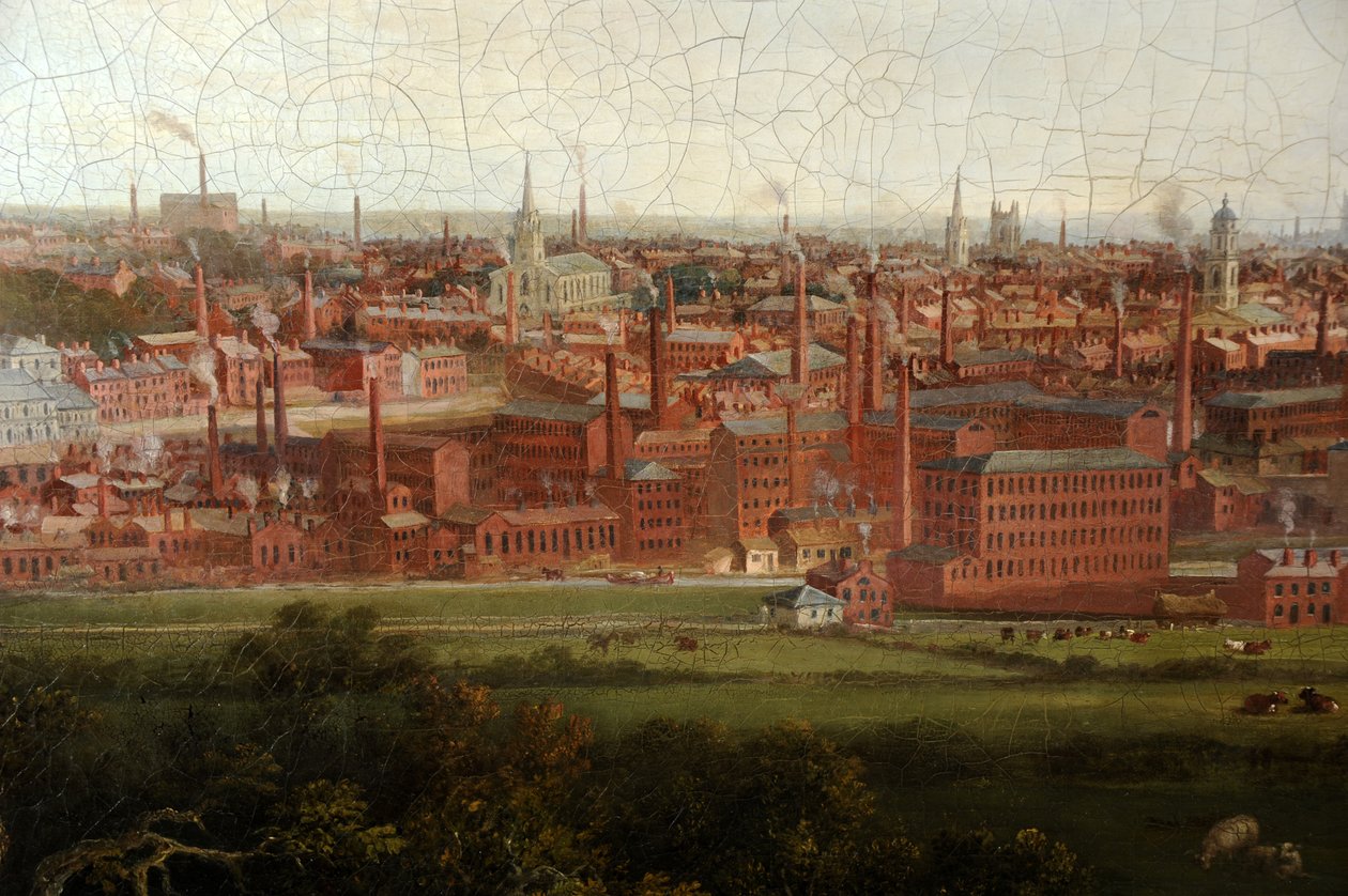 Udsigt over Leeds af Thomas Burras