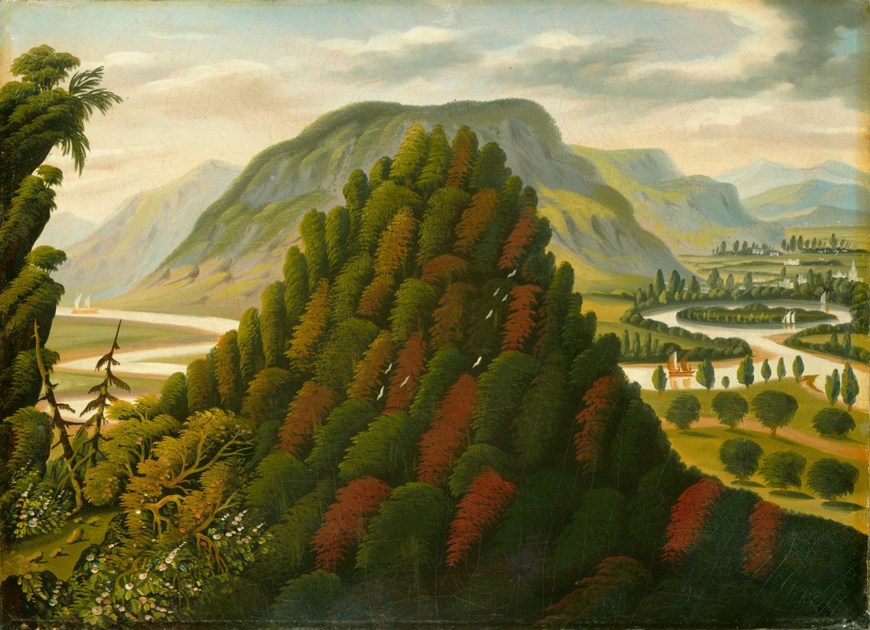 Connecticut Valley, midten af det 19. århundrede. af Thomas Chambers