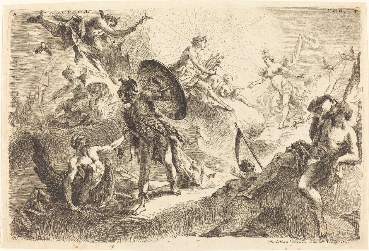 De syv planeter af Thomas Christian Winck