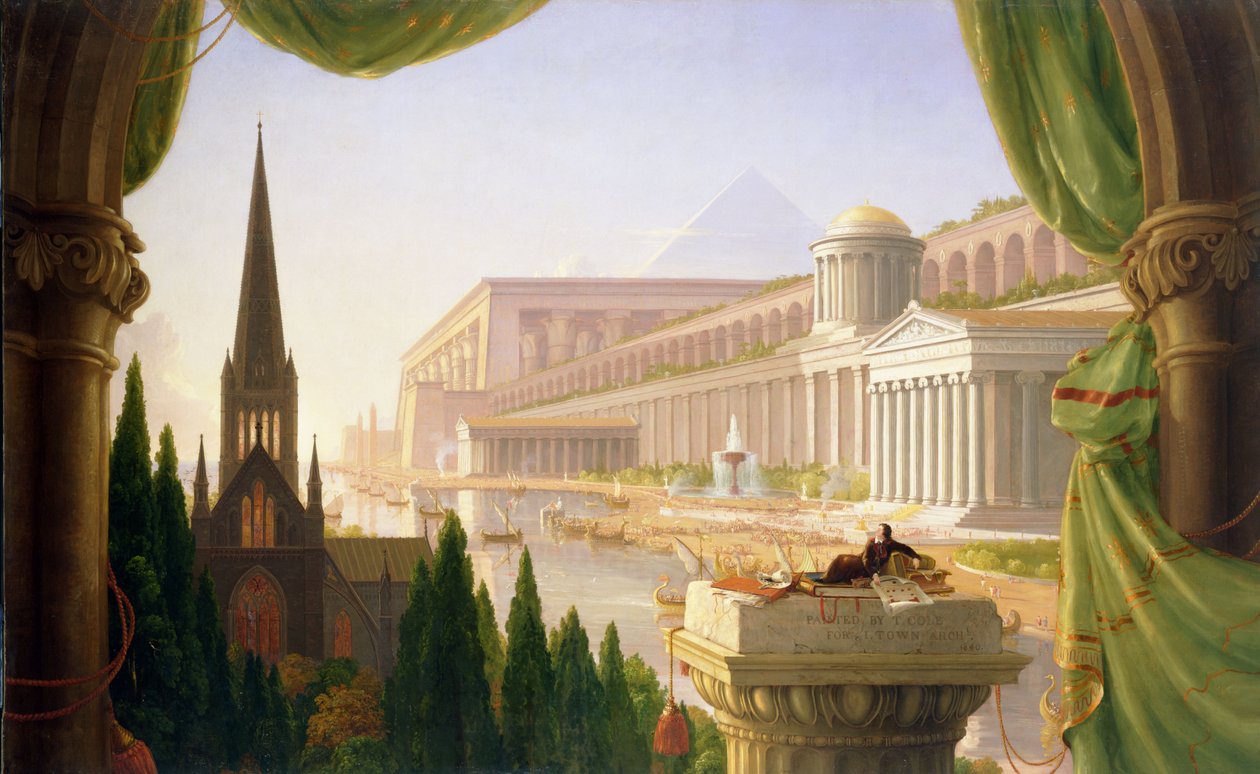 Arkitektens drøm af Thomas Cole