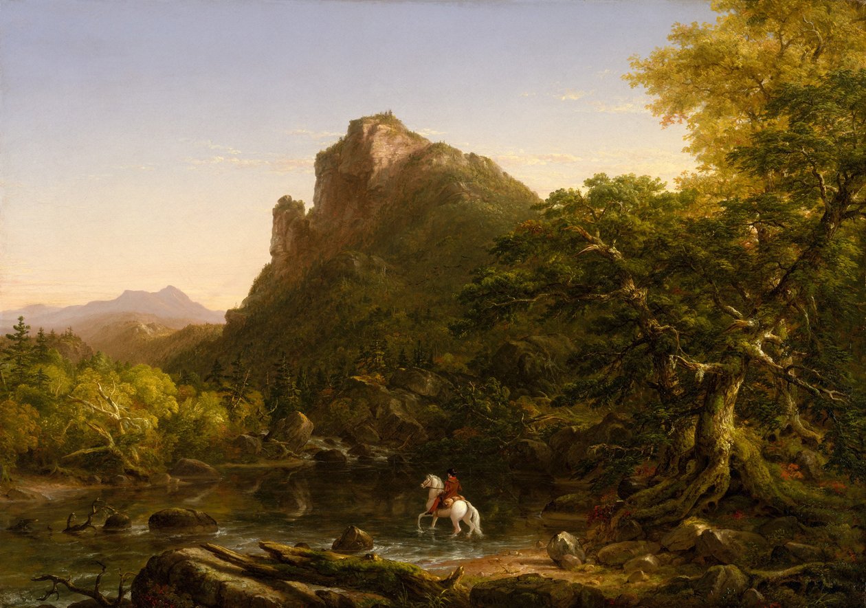 Bjerg Ford af Thomas Cole