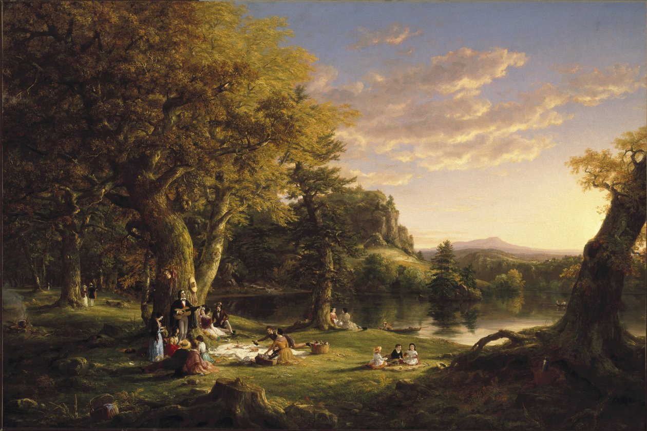 Pic-Nic, 1846 af Thomas Cole