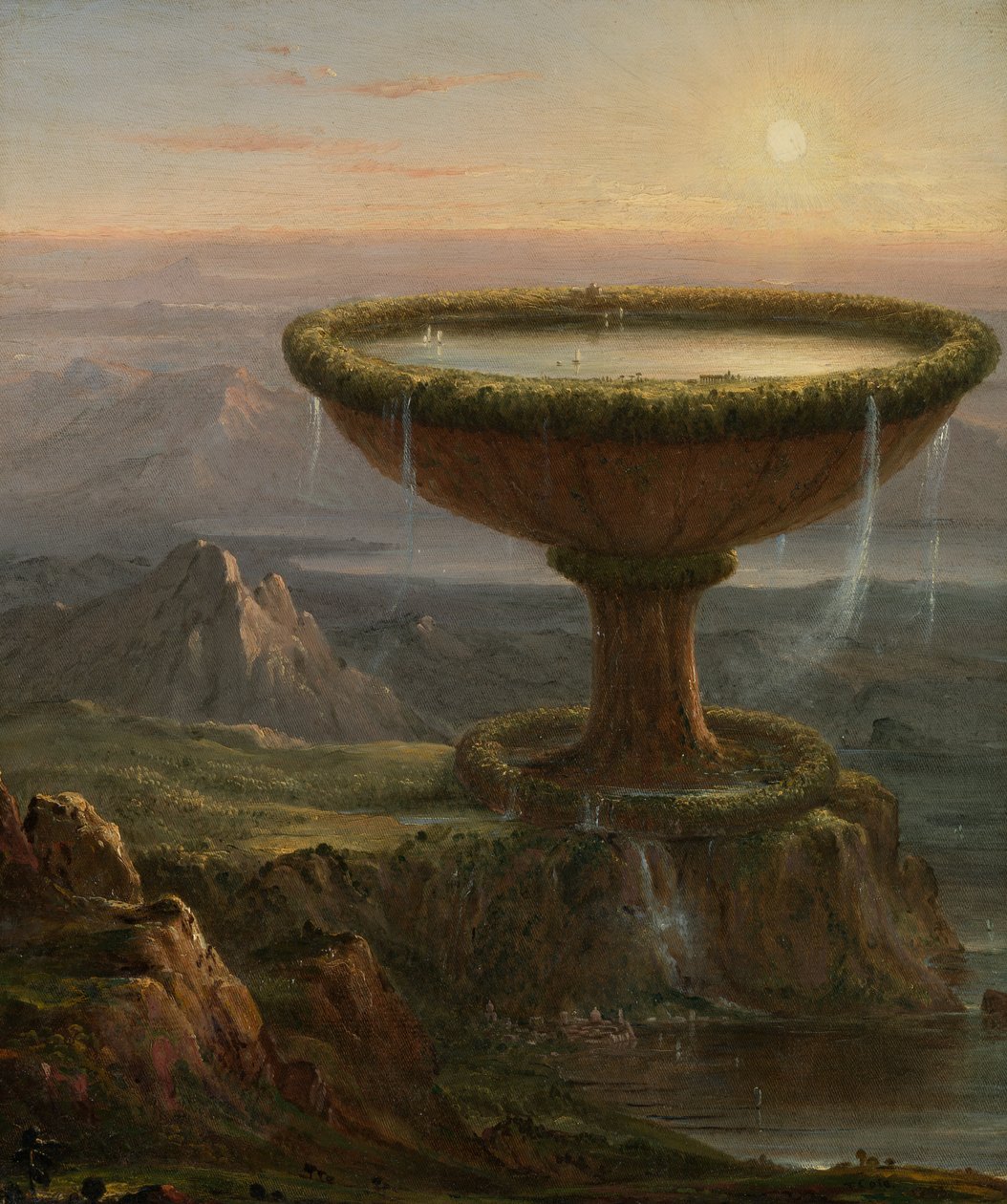 Titanens Pokal, 1833. af Thomas Cole