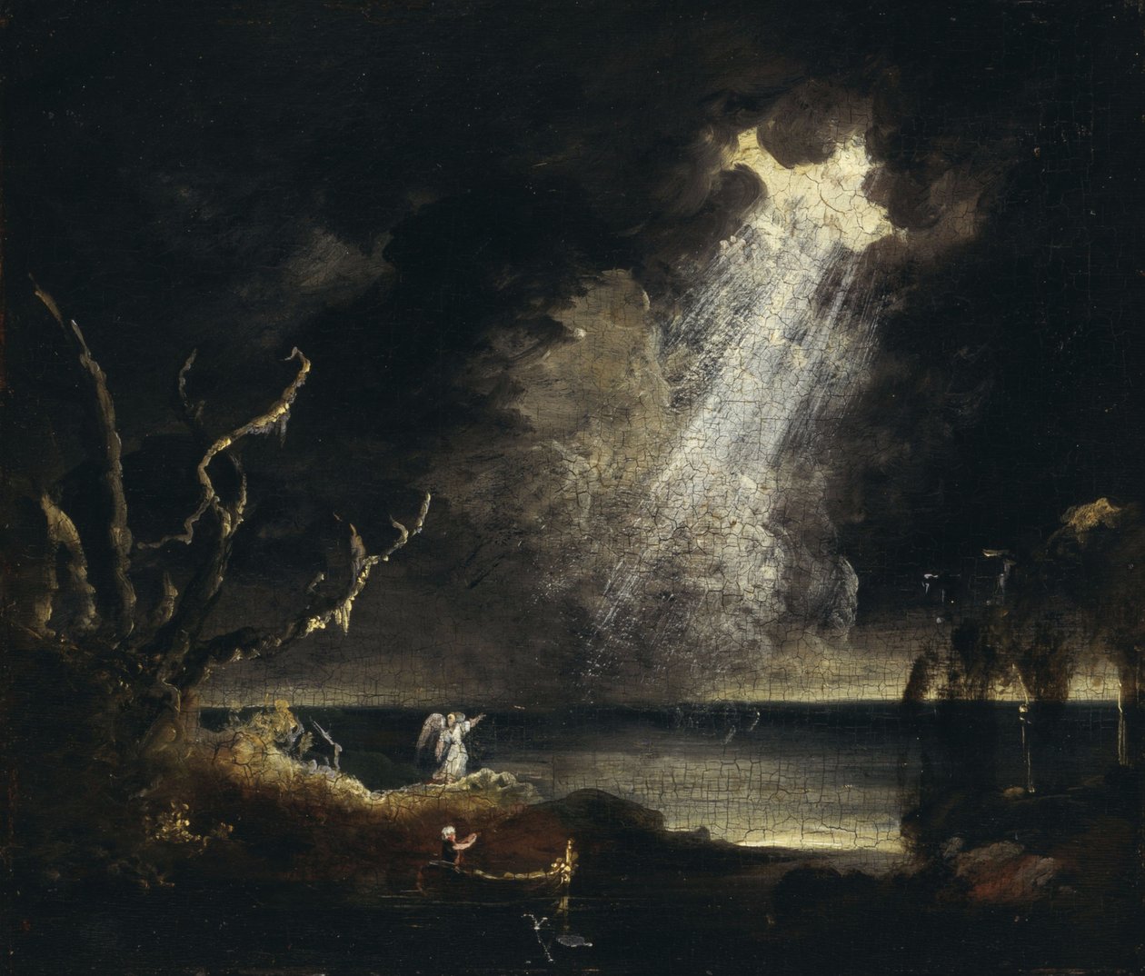 Livets rejse: Alderdom (studie) af Thomas Cole