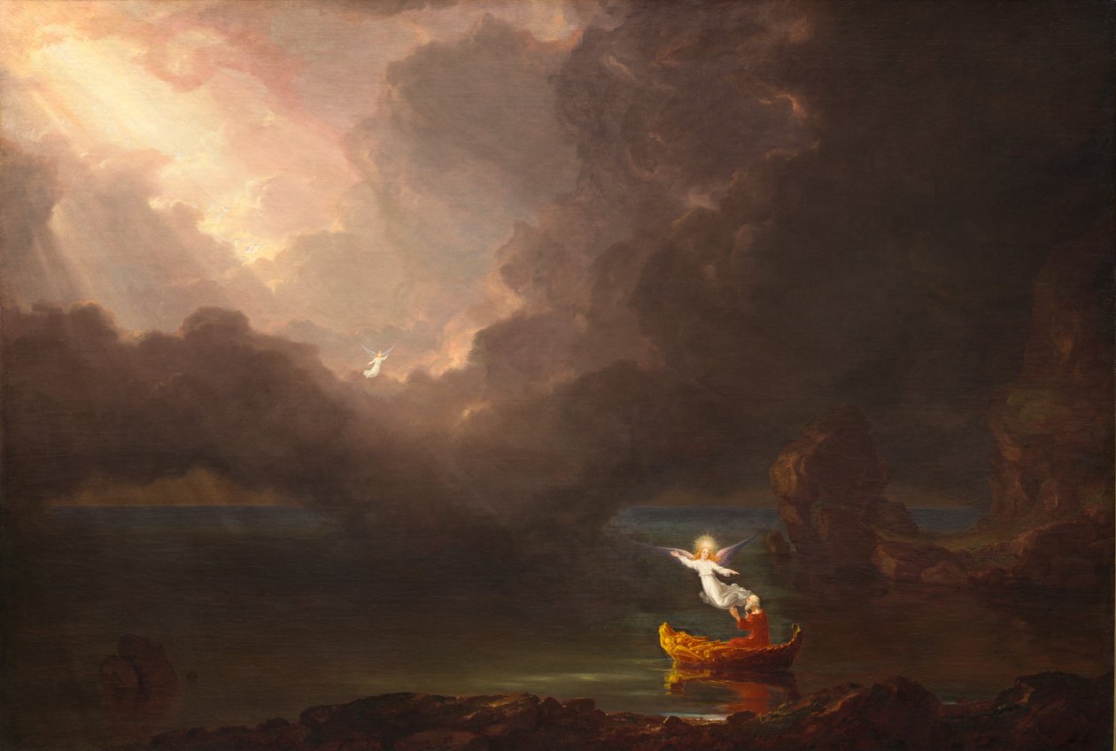 Livets rejse: Alderdom af Thomas Cole