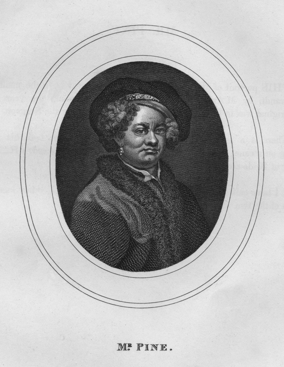 Mr. Pine, 1808, 1827. af Thomas Cook