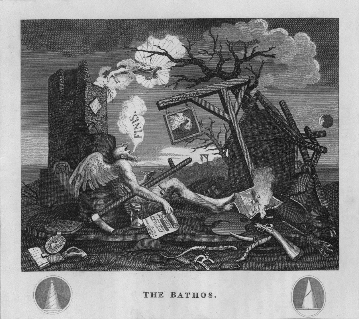 The Bathos, 1807, 1827. af Thomas Cook