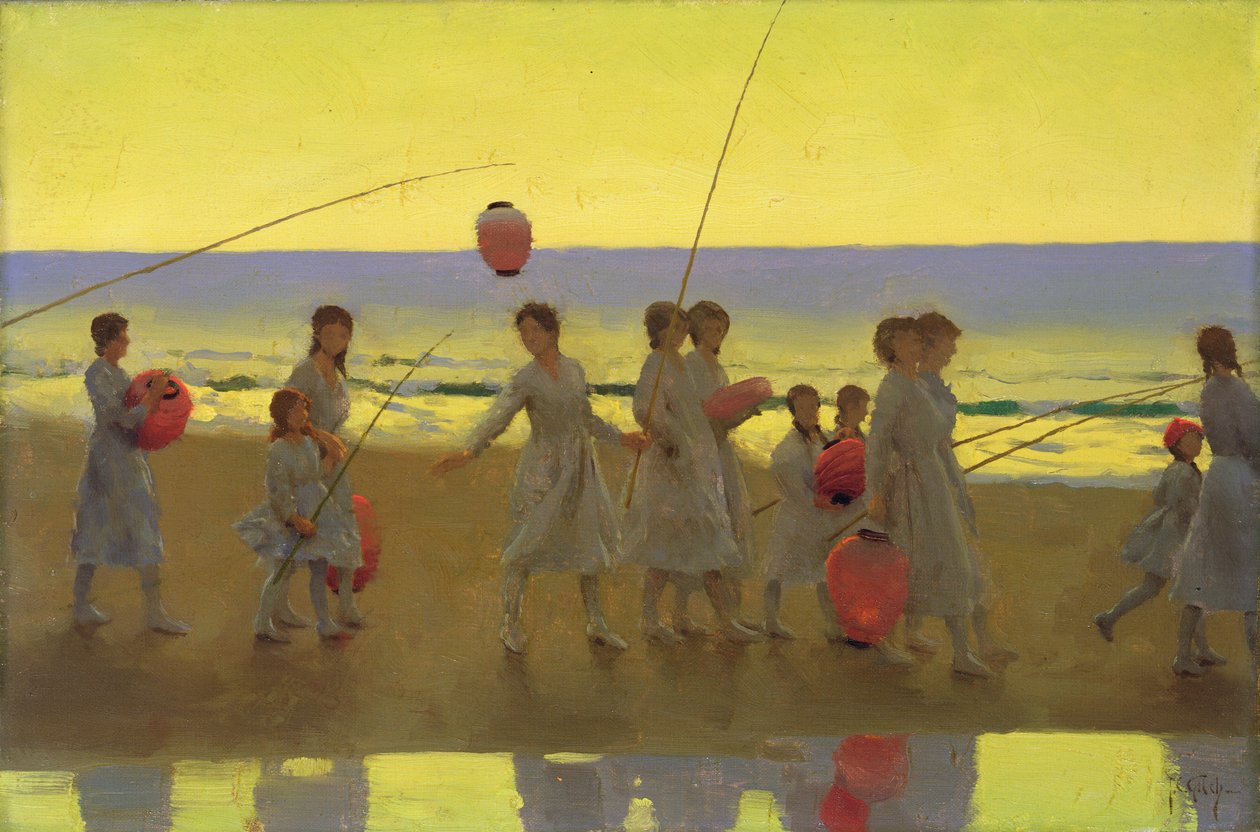 Sandbaren af Thomas Cooper Gotch