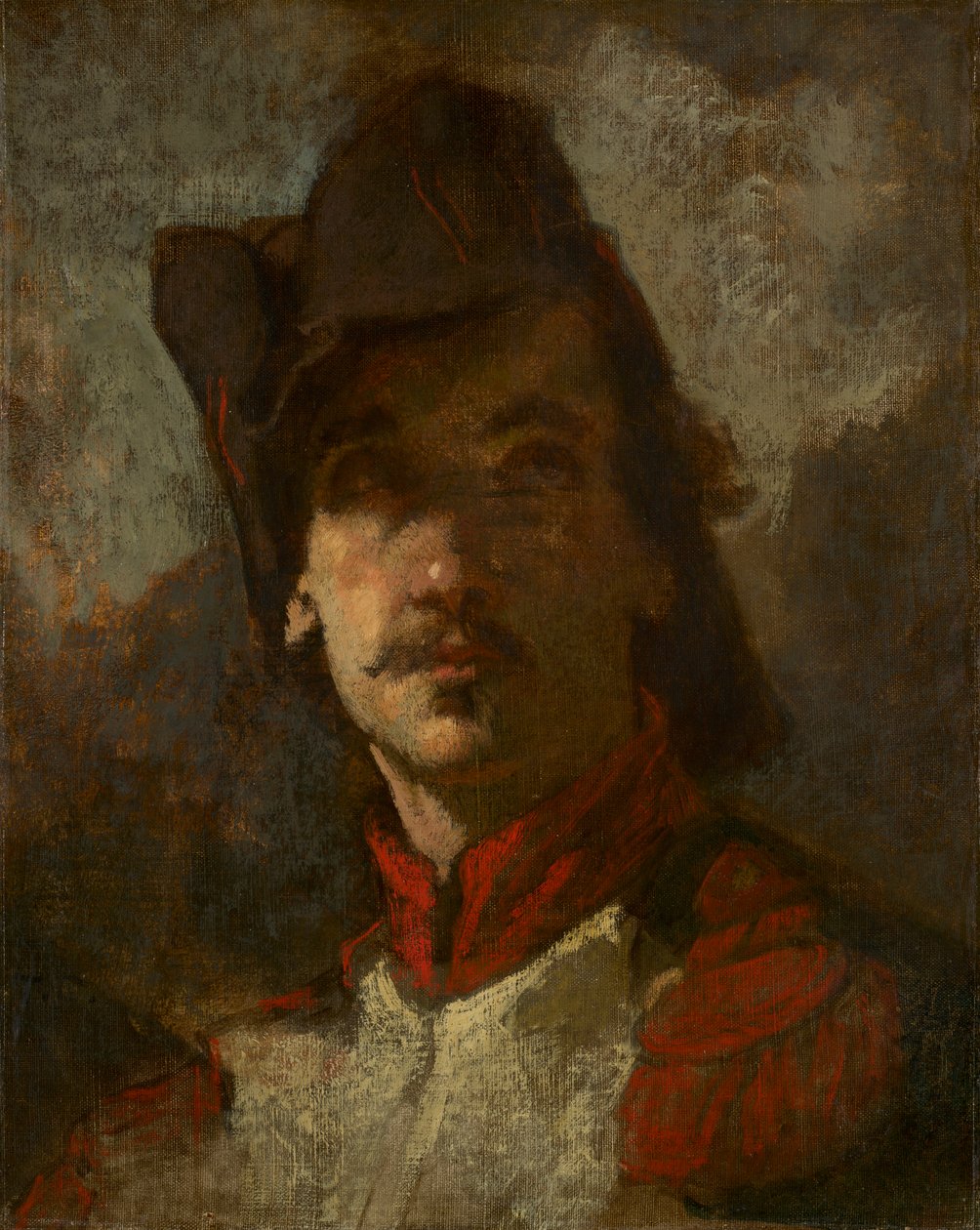 En frivillig af 1792, 1848. af Thomas Couture
