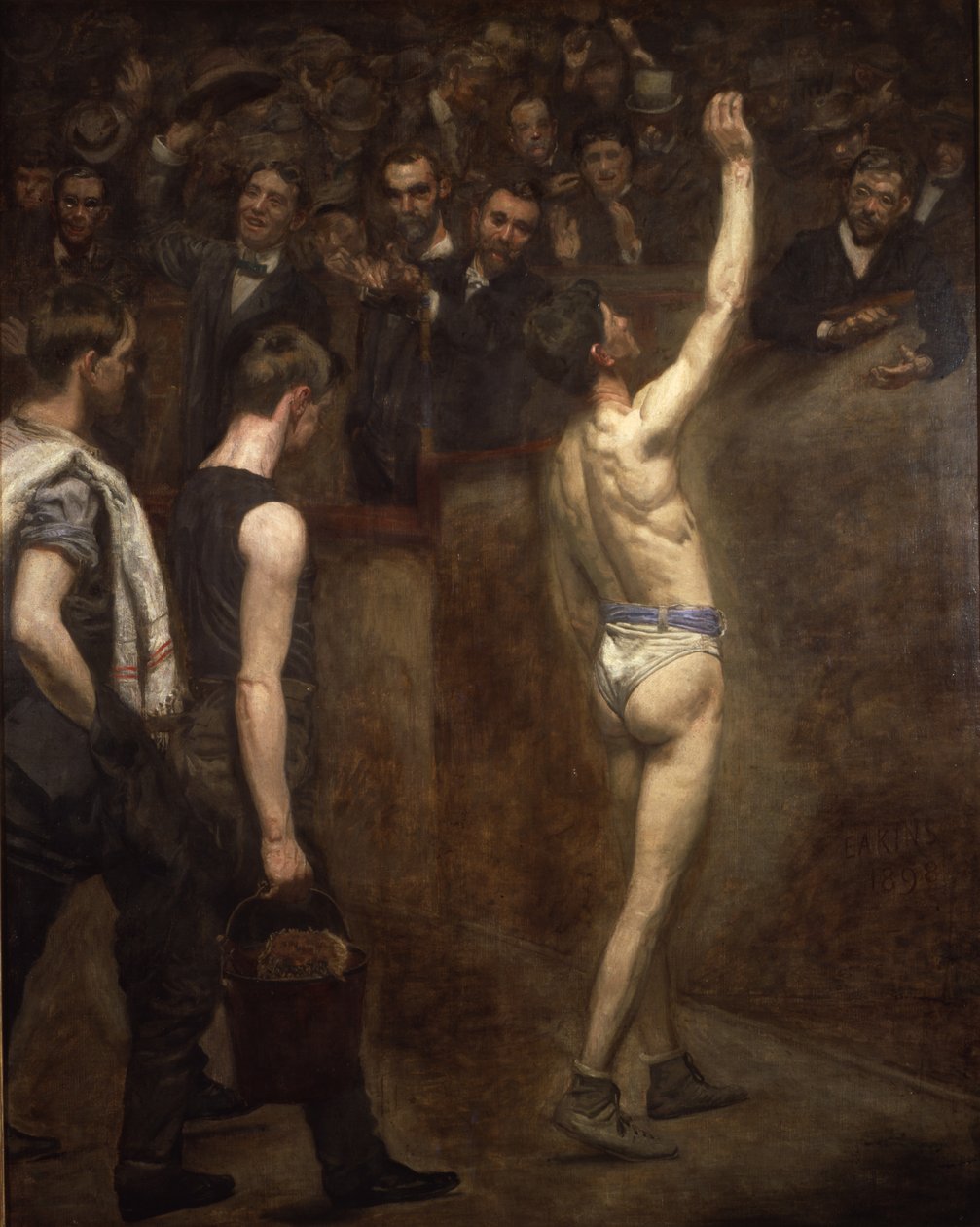hyldet af Thomas Cowperthwait Eakins