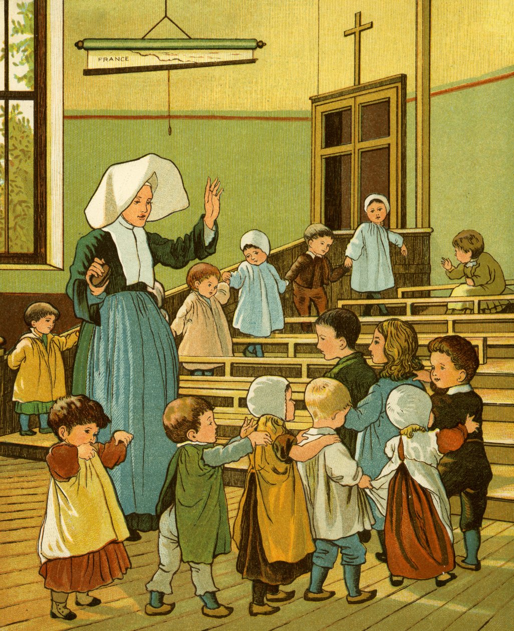 Vuggestue for søster Rosalie af Thomas Crane