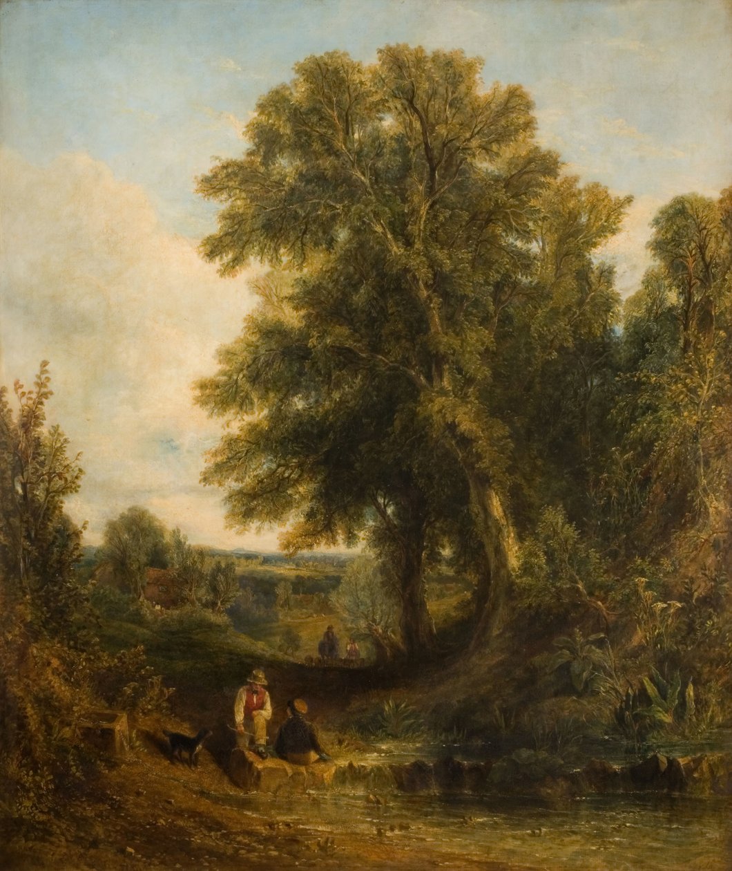 Engelsk landskab, 1829. af Thomas Creswick