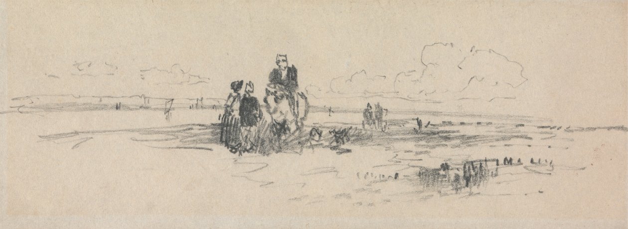 Figurer på kysten af Thomas Creswick