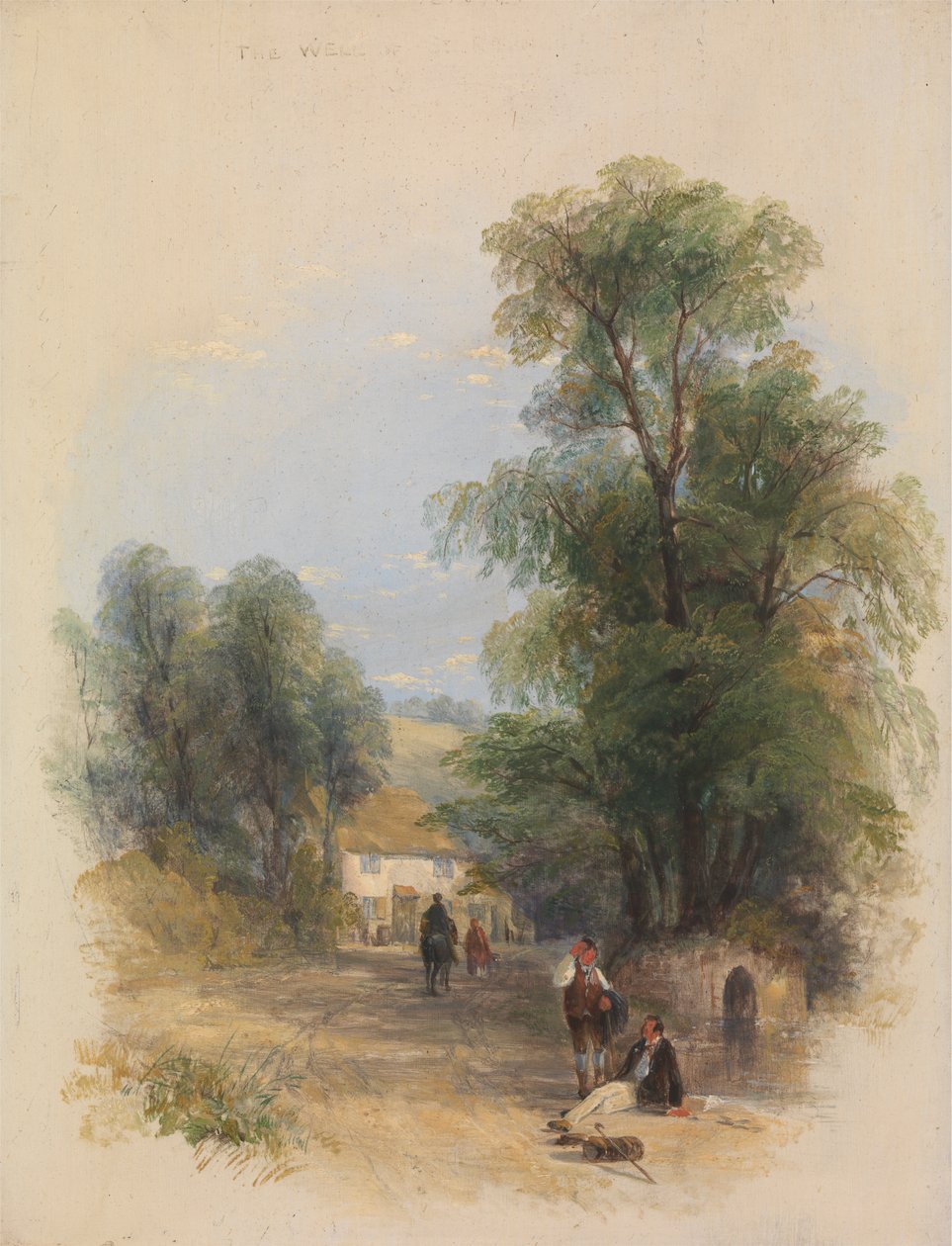 Brønden i St. Keyne af Thomas Creswick