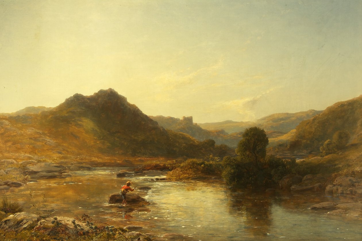 Dolwydelan (olie på lærred) af Thomas Danby