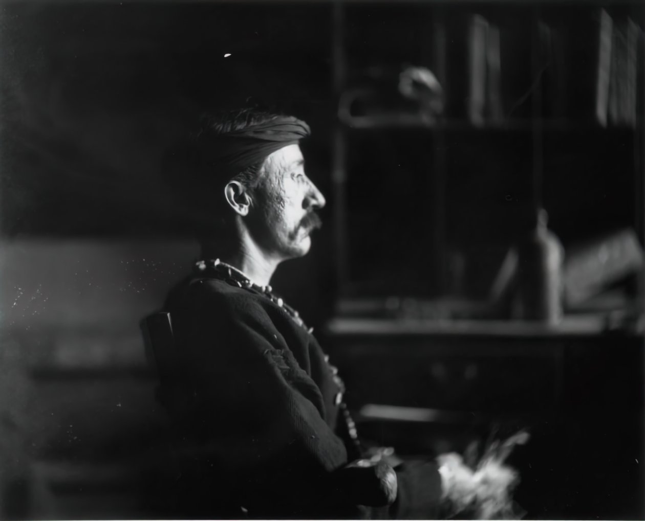 Frank Hamilton Cushing, 1895. af Thomas Eakins