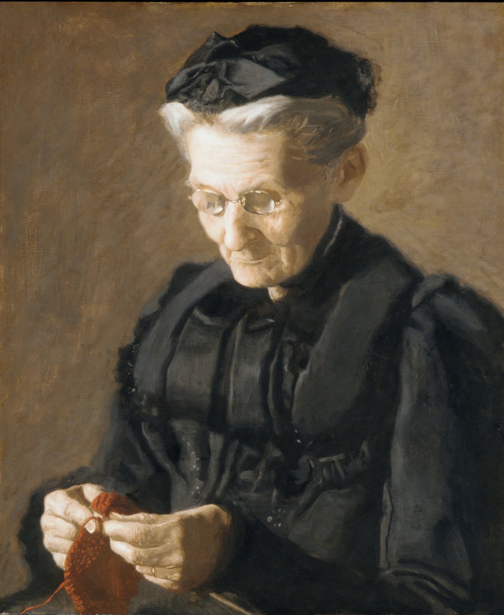 Mrs. Mary Arthur, 1900. af Thomas Eakins